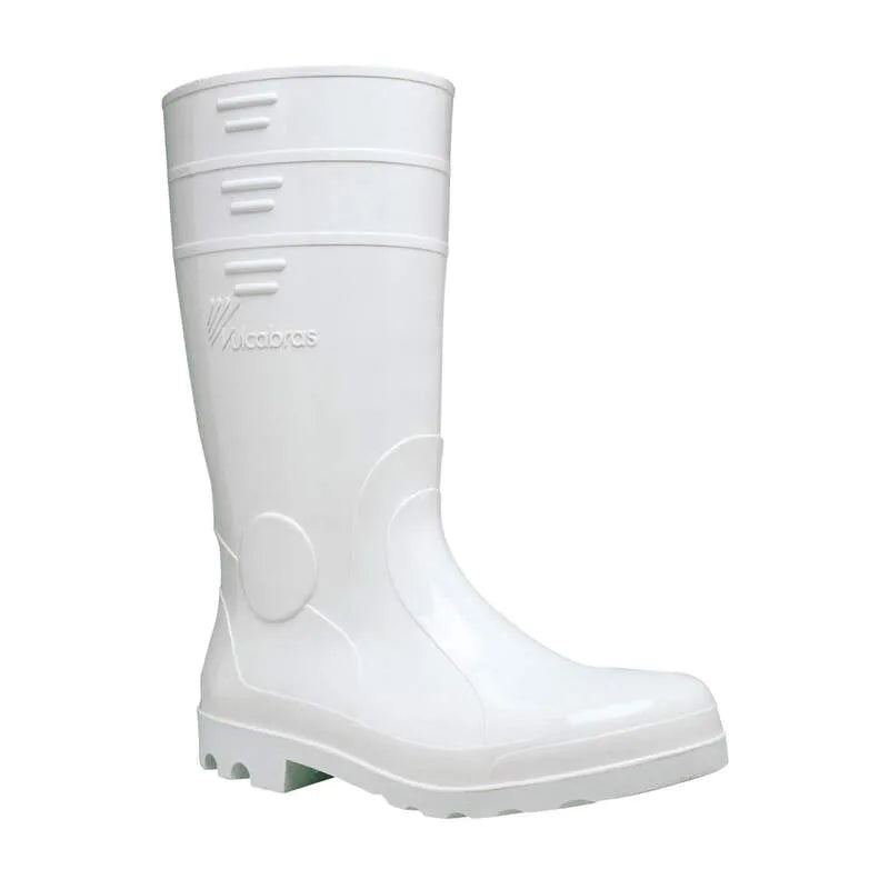 BOTA PVC BRANCA CANO LONGO VULCABRAS