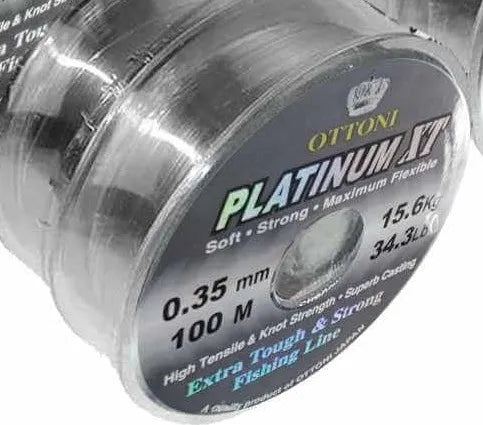 LINHA DE PESCA MONOFILAMENTO OTTONI PLATINUM XT