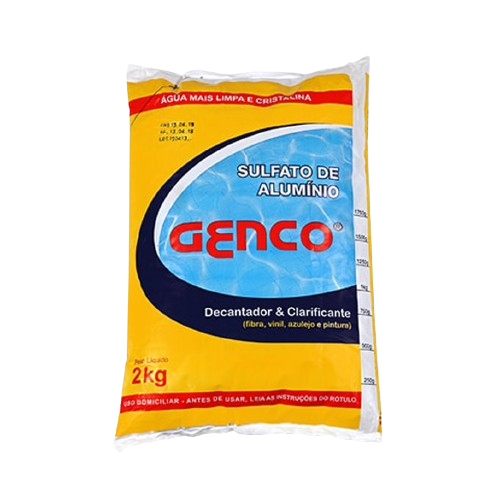 SULFATO DE ALUMÍNIO GENCO 2KG